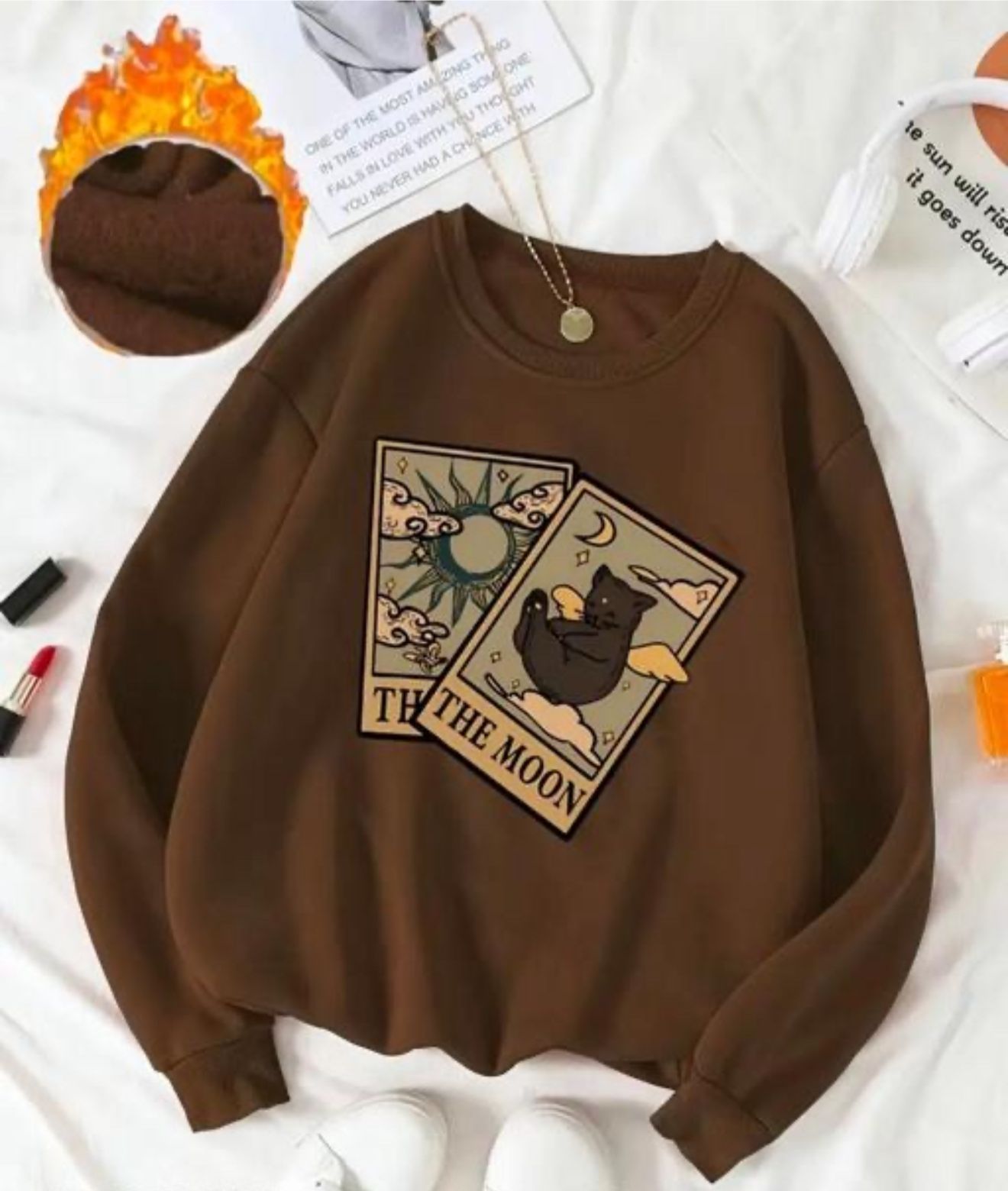 Premium Sweatshirts Casual Long Sleeves Sweatshirts For Fall & Winter