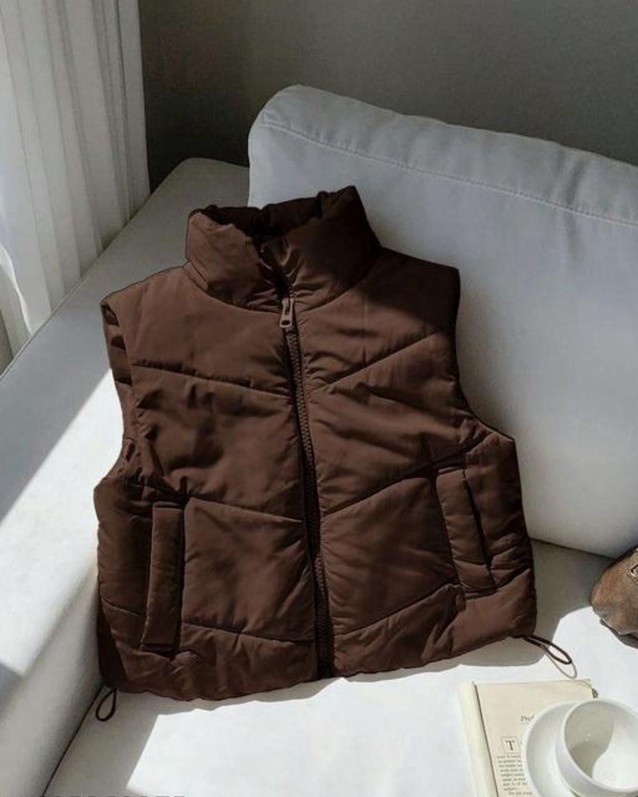 Half Jacket For Women & Girl's Puffer Vest Winter Jacket